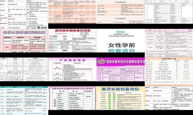 汕头孕前检查必查项目